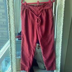 Old Navy tapered, tie-waist pants (Size L)